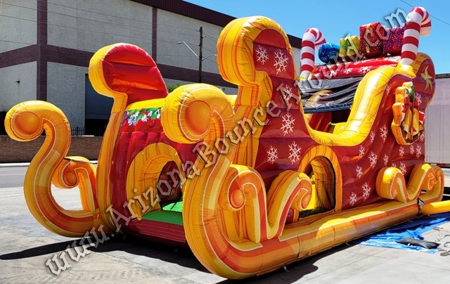 Giant Inflatable Santa Sleigh Rental Arizona